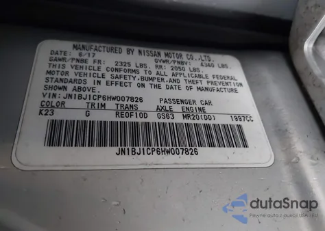 2017 Nissan Rogue Sport S из США, поврежденный, VIN JN1BJ1CP6HW007826